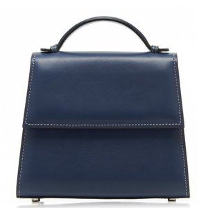 Hunting Season Small Leather Top Handle Bag